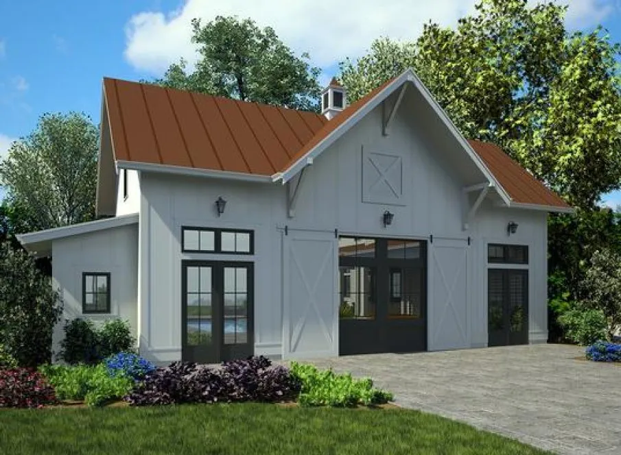 Full Rendering for House Plan #335990