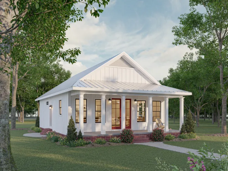 Full Rendering for House Plan #430211