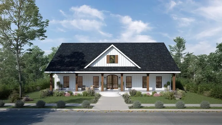 Full Rendering for House Plan #431612