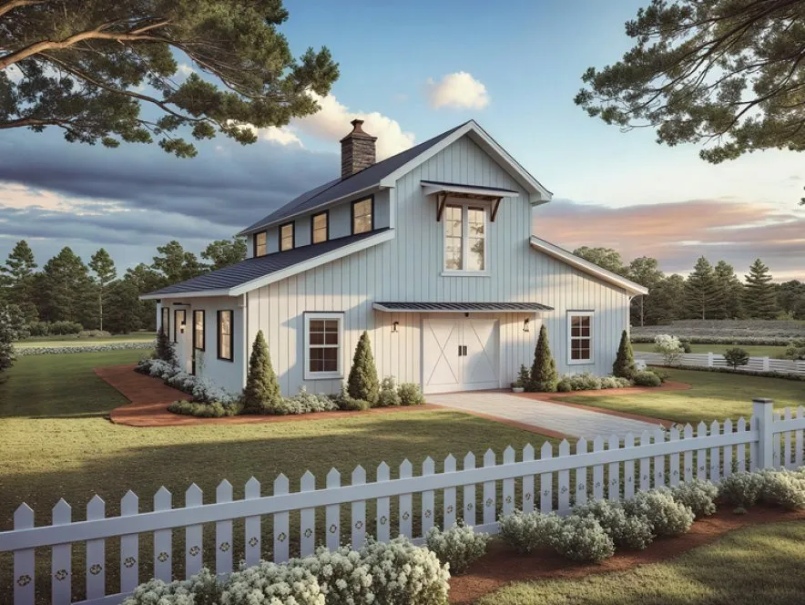 Full Rendering for House Plan #214903