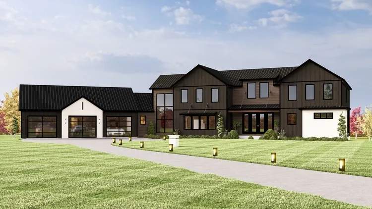 Full Rendering for House Plan #759244