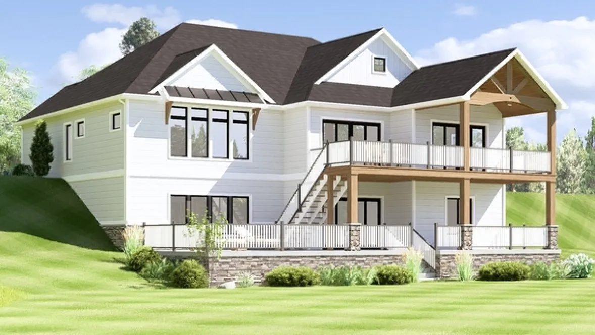 ExteriorPhoto for House Plan #755581