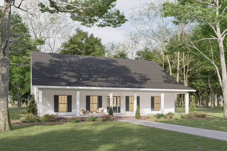 Full Rendering for House Plan #436902