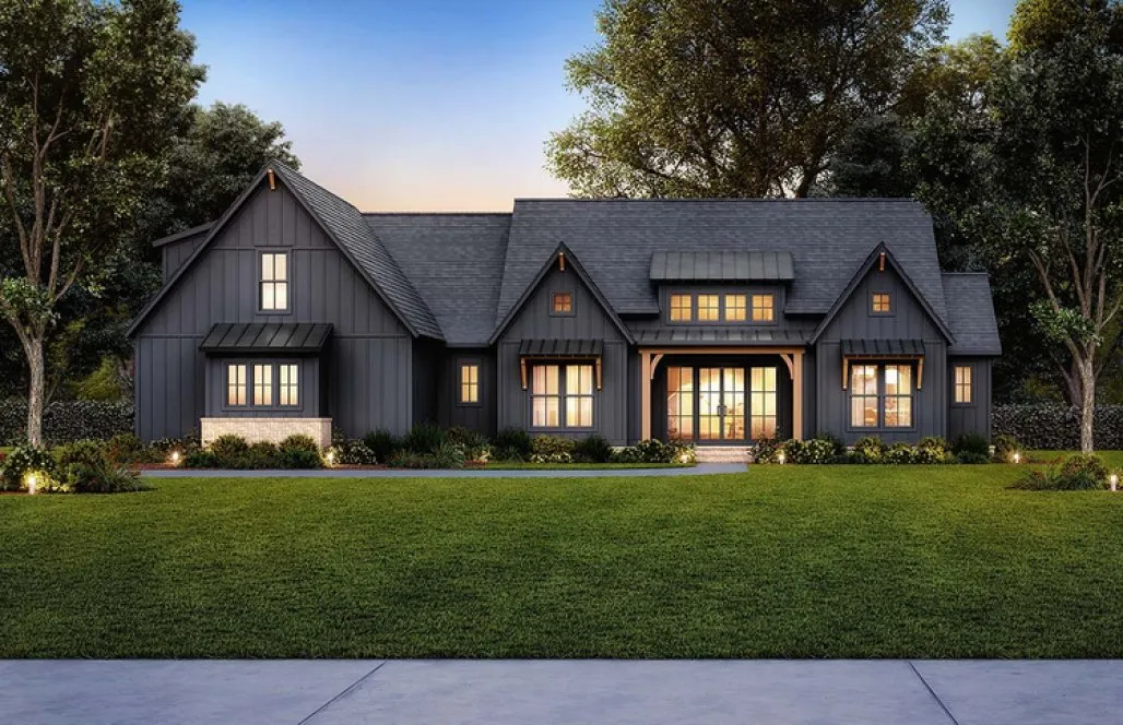 Full Rendering for House Plan #908752