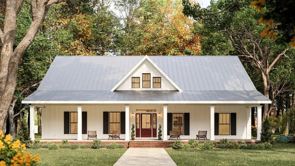 Full Rendering for House Plan #438461