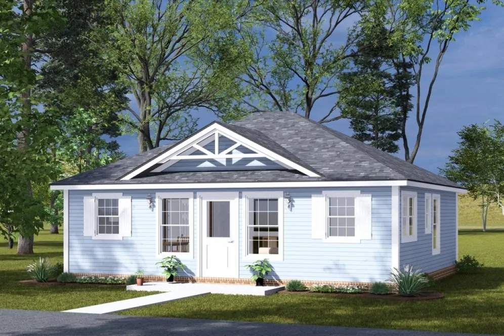 Full Rendering for House Plan #241970