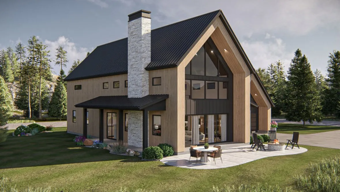 ExteriorPhoto for House Plan #702332