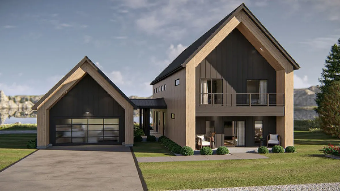 ExteriorPhoto for House Plan #702332