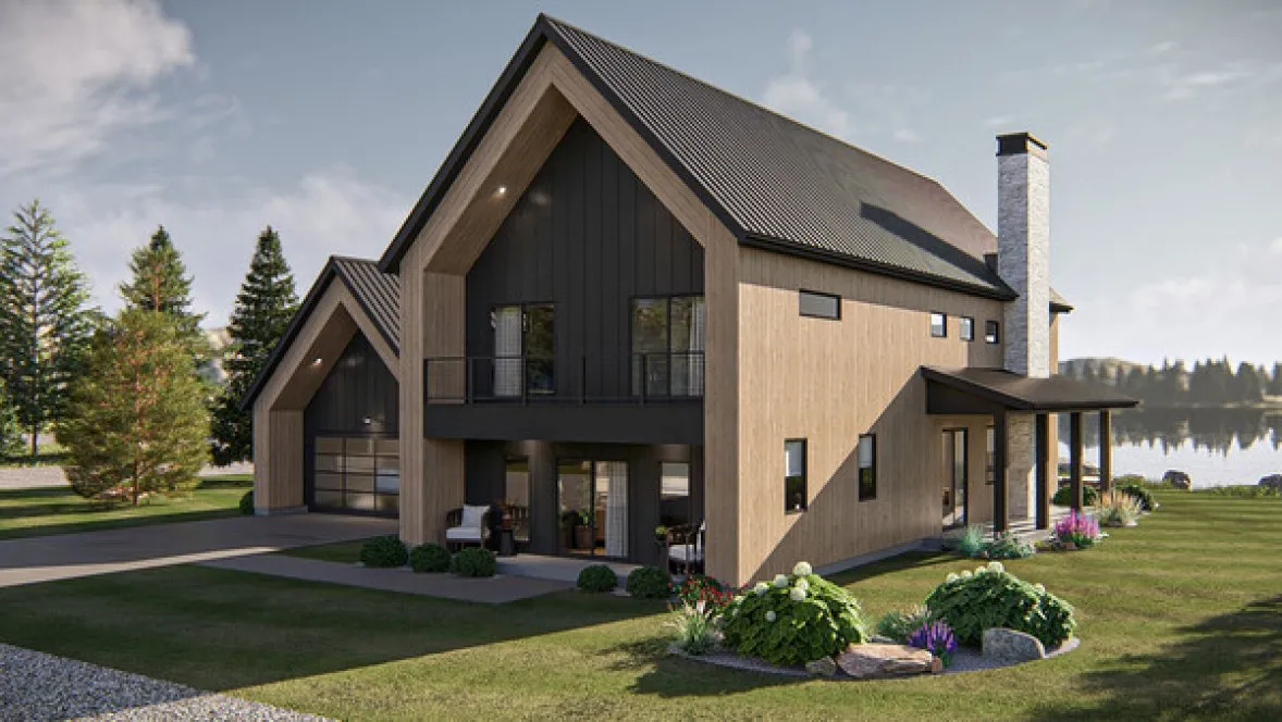 ExteriorPhoto for House Plan #702332