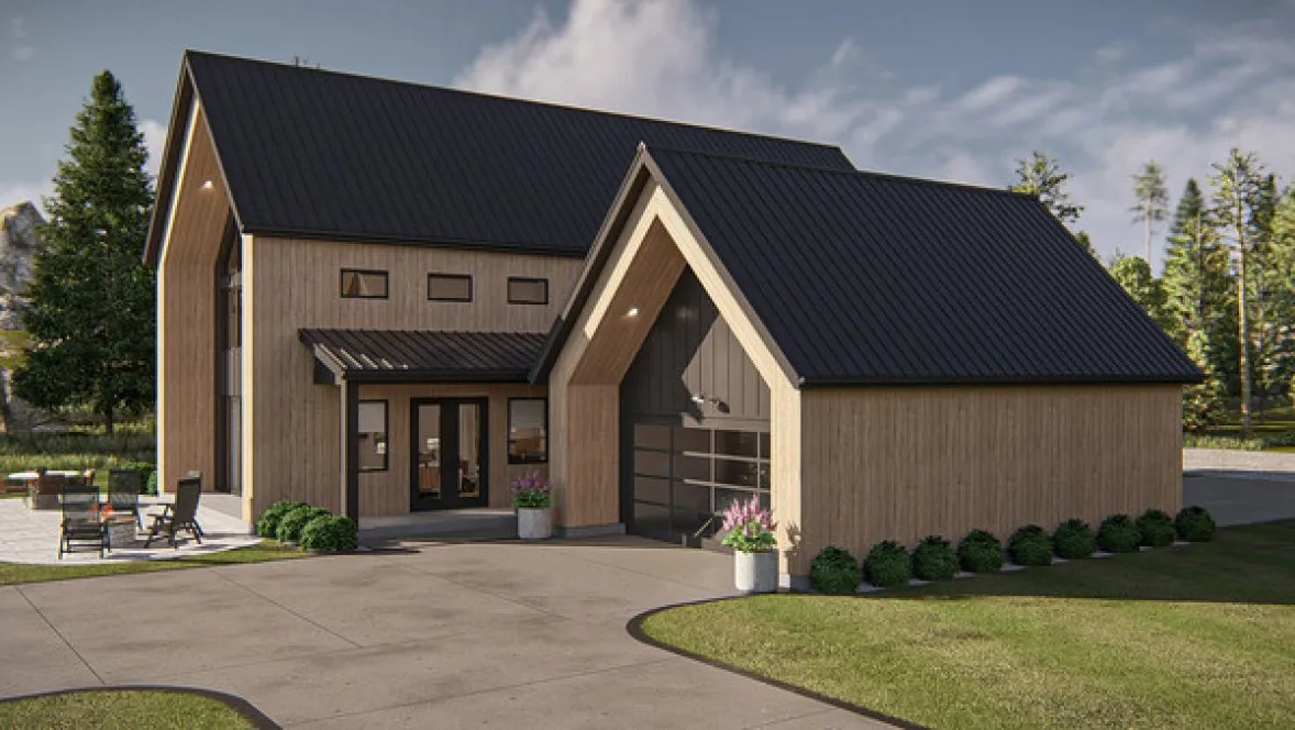 ExteriorPhoto for House Plan #702332