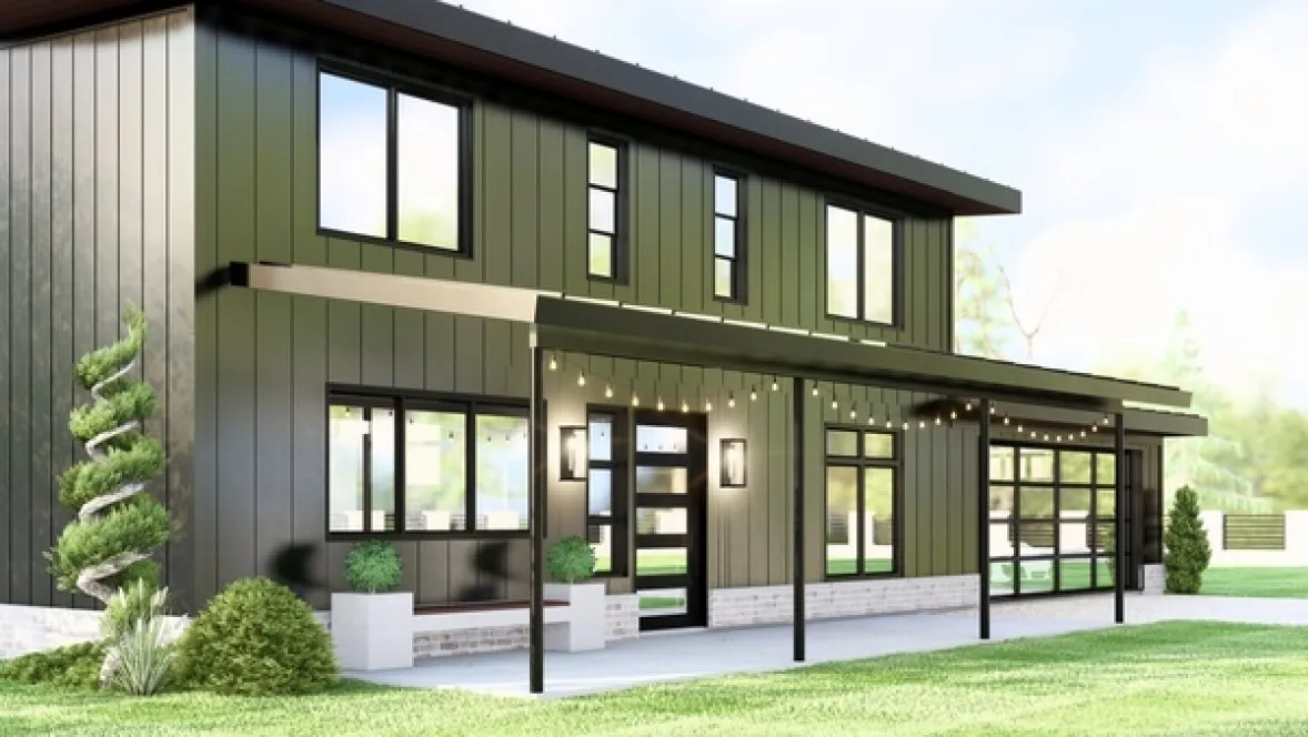 ExteriorPhoto for House Plan #757413