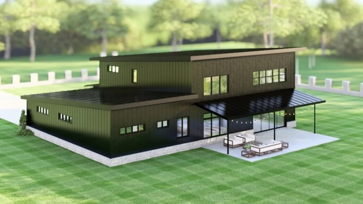 ExteriorPhoto for House Plan #757413