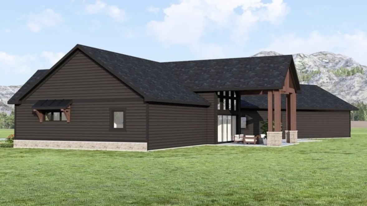 ExteriorPhoto for House Plan #757381