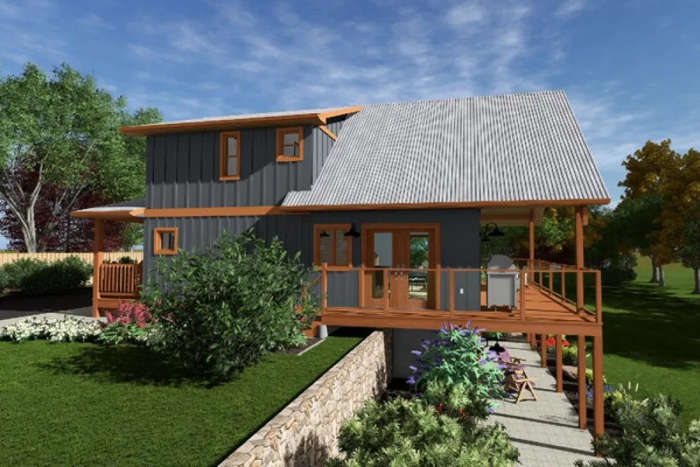 ExteriorPhoto for House Plan #203054