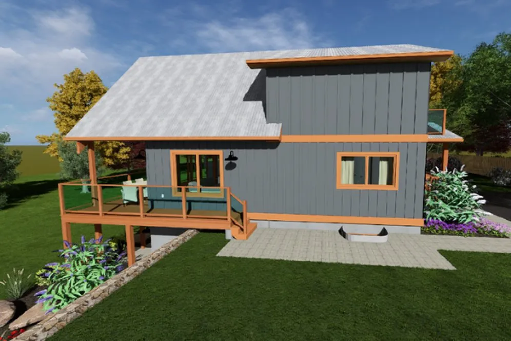 ExteriorPhoto for House Plan #203054