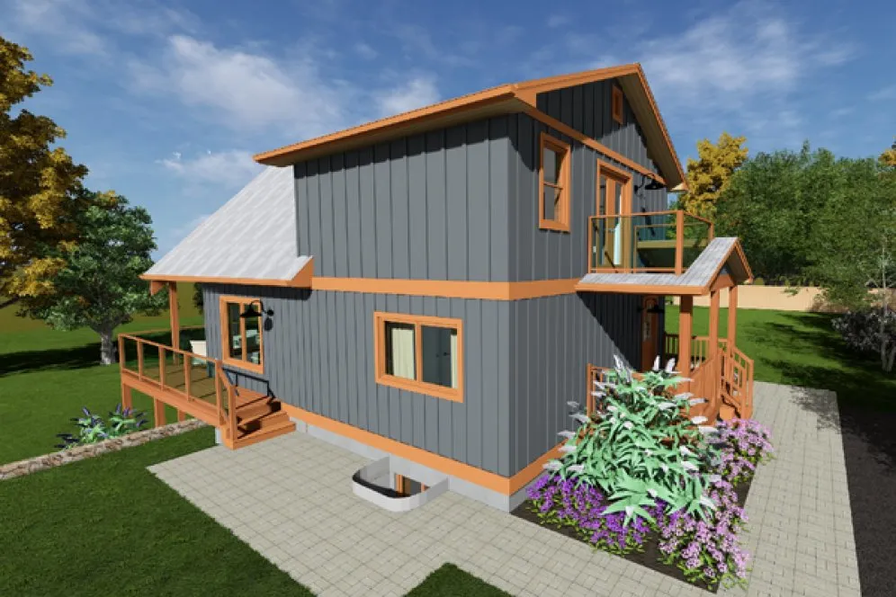 ExteriorPhoto for House Plan #203054