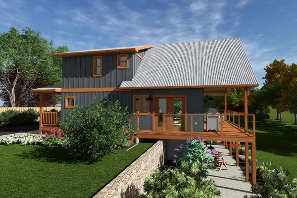 ExteriorPhoto for House Plan #203054