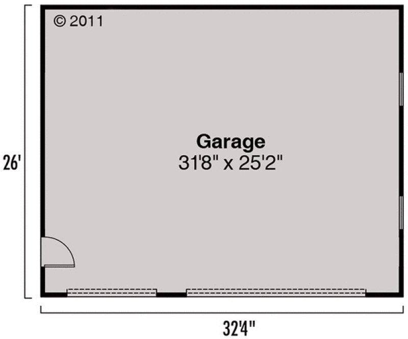 Main Floor Plan for House Plan #341480