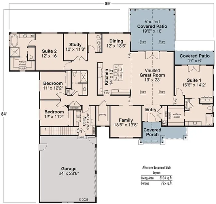 ExteriorPhoto for House Plan #344003