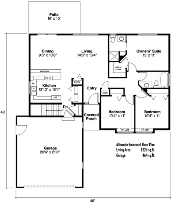 ExteriorPhoto for House Plan #347511
