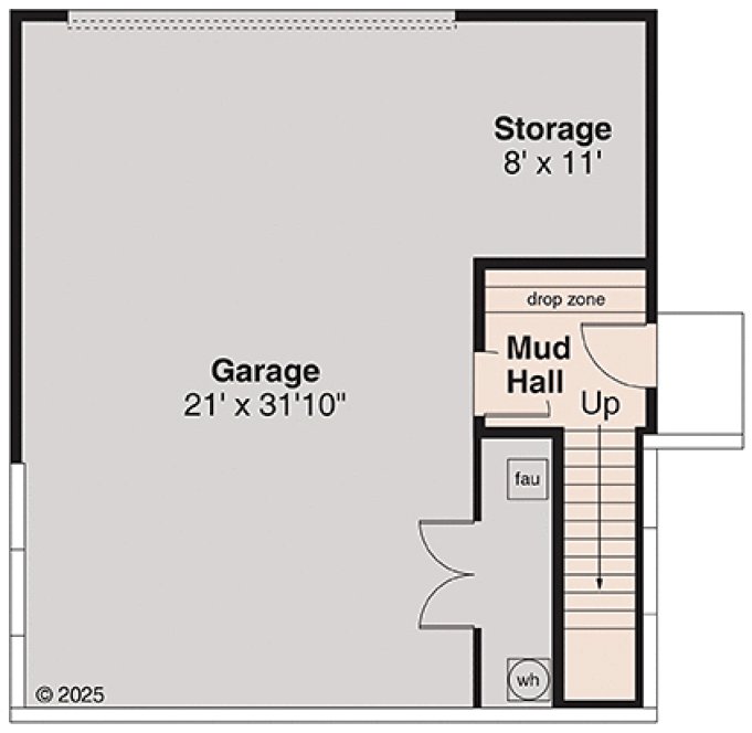 Basement Plan for House Plan #348491