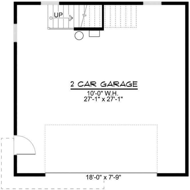 Main Floor Plan for House Plan #751341