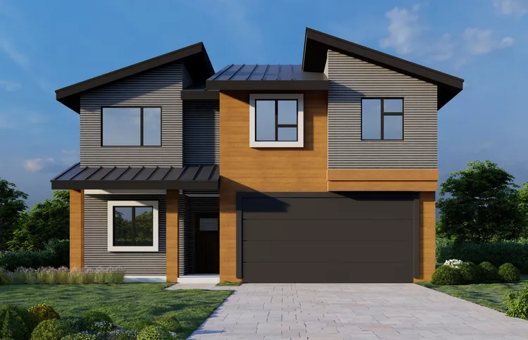 Full Rendering for House Plan #803371