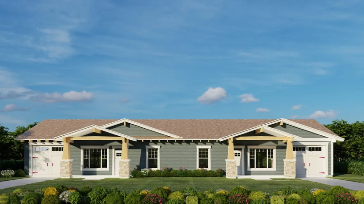 Full Rendering for House Plan #802781