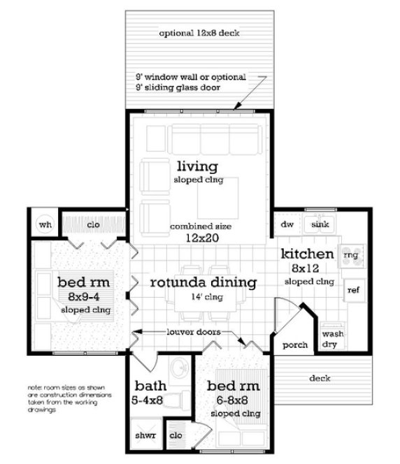 Main Floor Plan for House Plan #486150