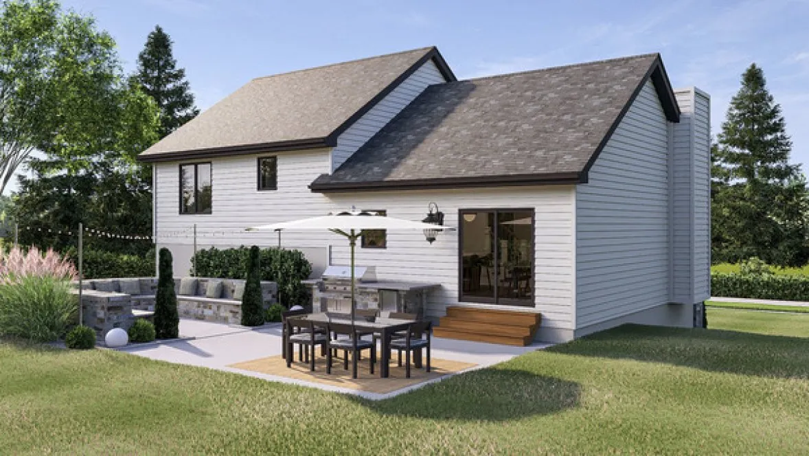 ExteriorPhoto for House Plan #709231