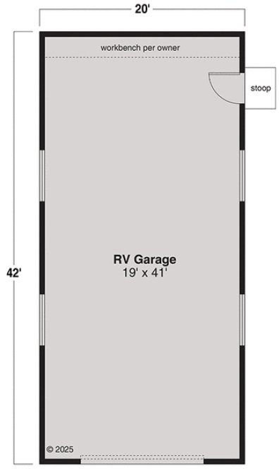 Main Floor Plan for House Plan #340480
