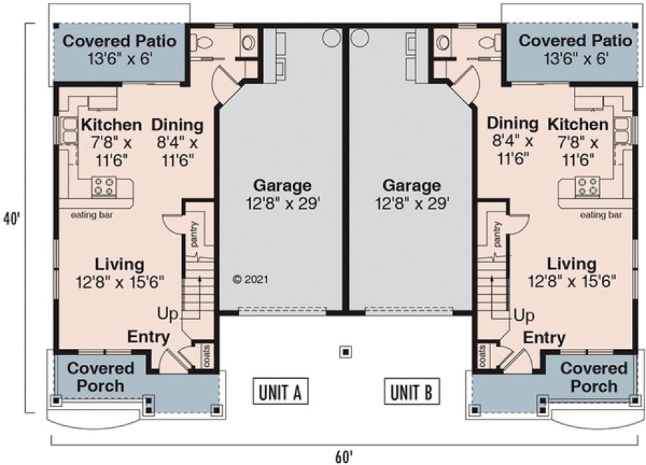 Main Floor Plan for House Plan #346772