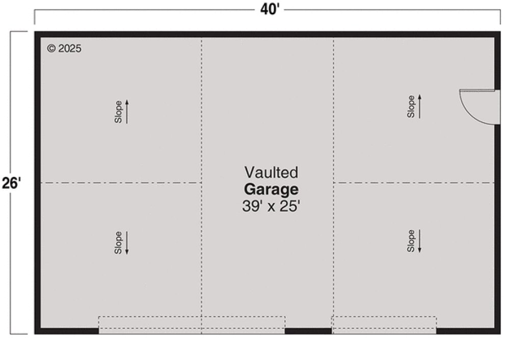 Main Floor Plan for House Plan #340401