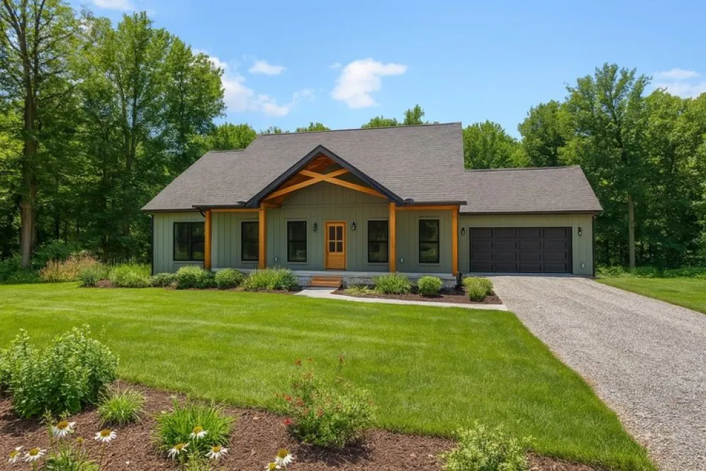 Full Rendering for House Plan #436161