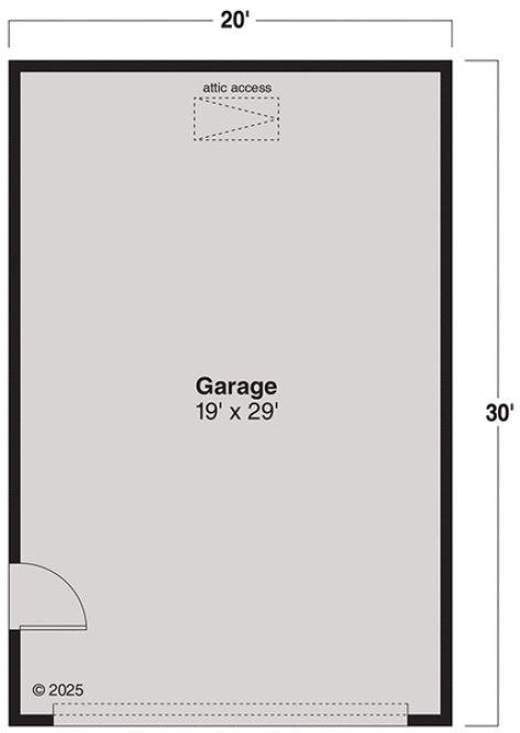 Main Floor Plan for House Plan #340060