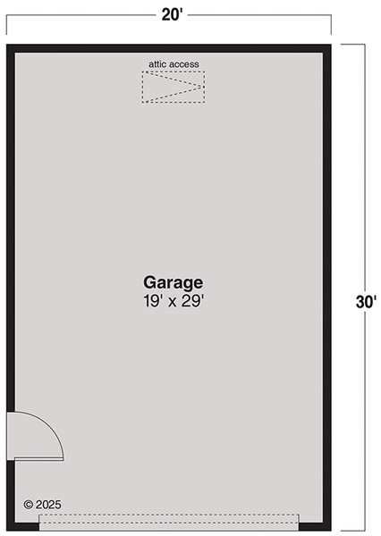Main Floor Plan for House Plan #340060
