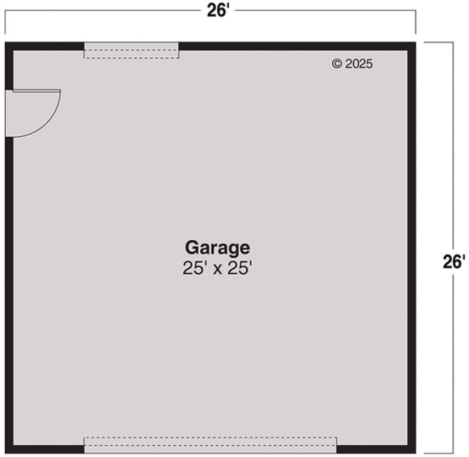 Main Floor Plan for House Plan #346760