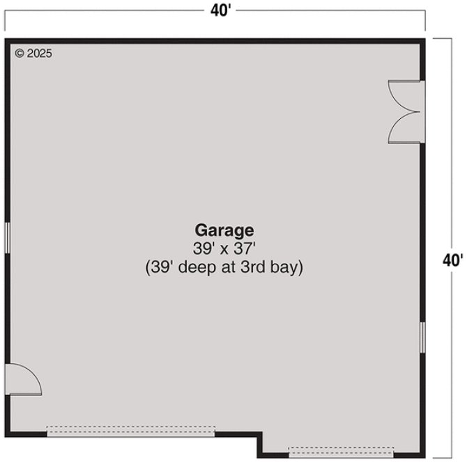 Main Floor Plan for House Plan #342551