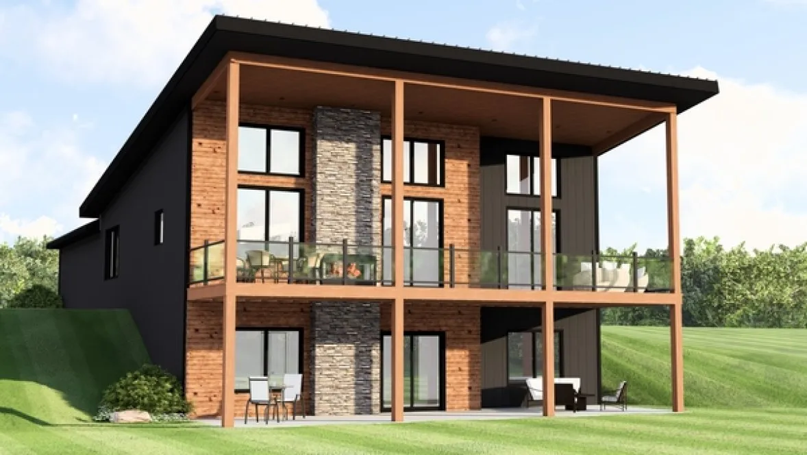 ExteriorPhoto for House Plan #759521