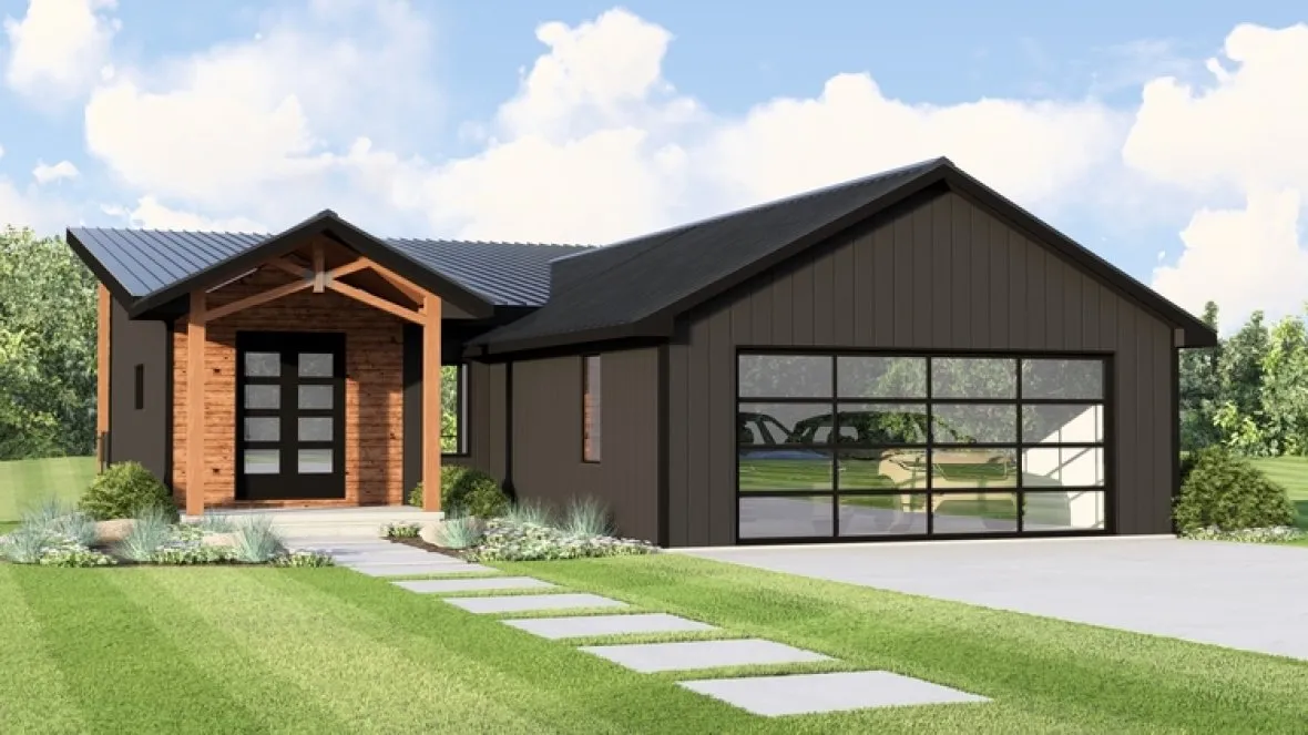 Full Rendering for House Plan #759521