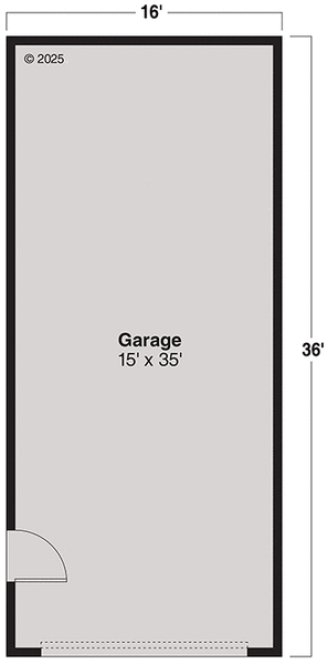 Main Floor Plan for House Plan #347750