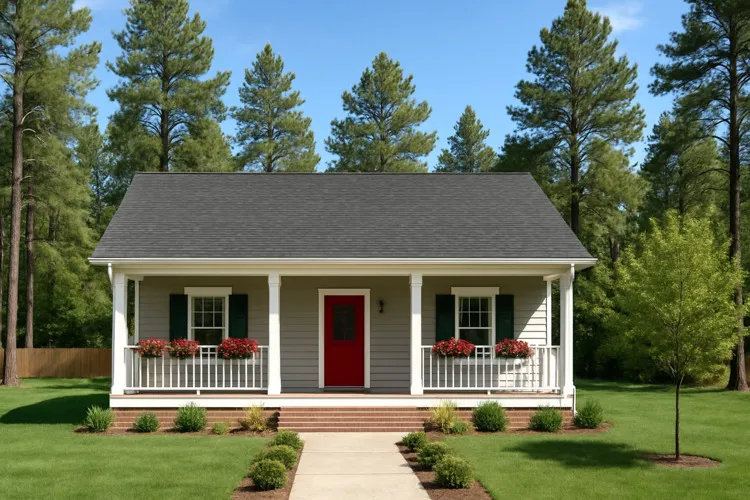 Full Rendering for House Plan #434801