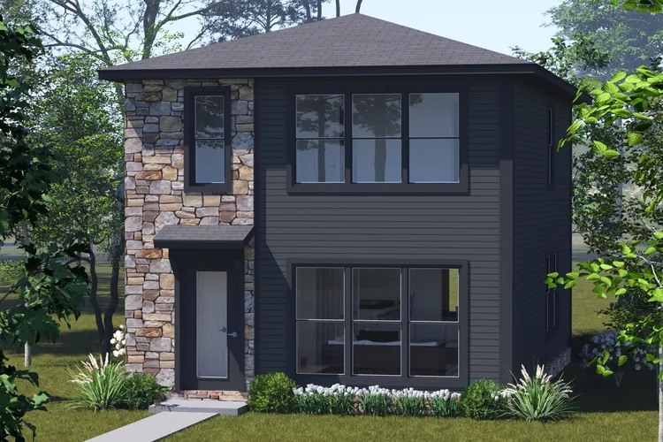 Full Rendering for House Plan #240821