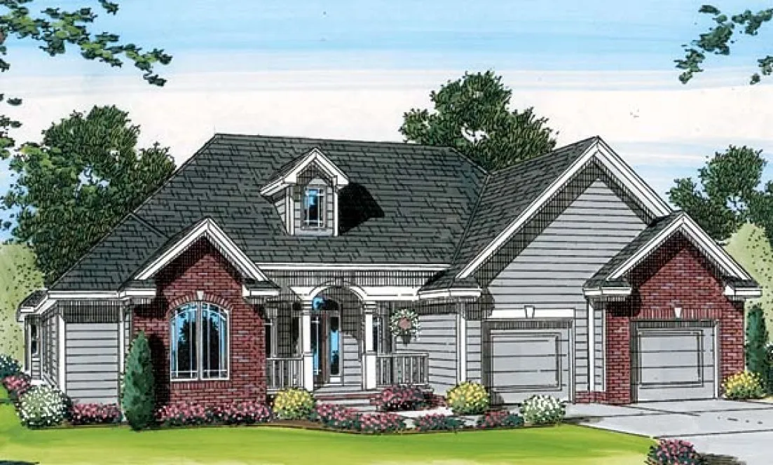 Full Rendering for House Plan #700081