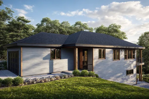 ExteriorPhoto for House Plan #345402