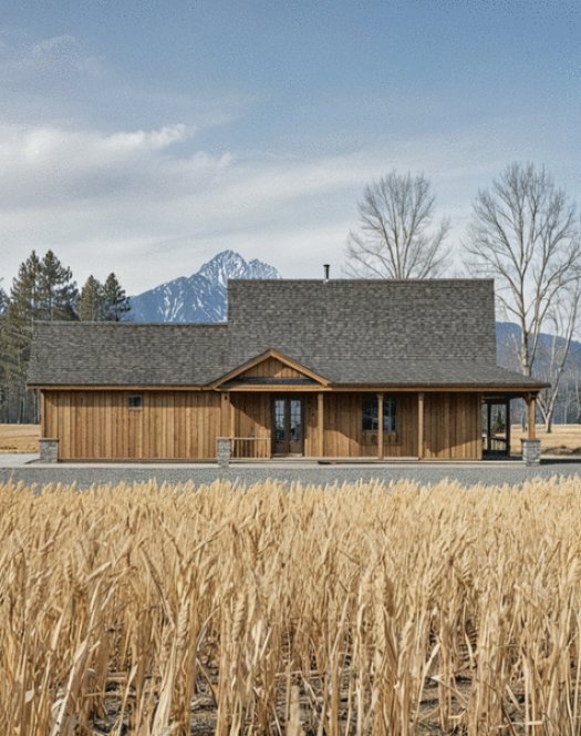 Right Elevation for House Plan #808371