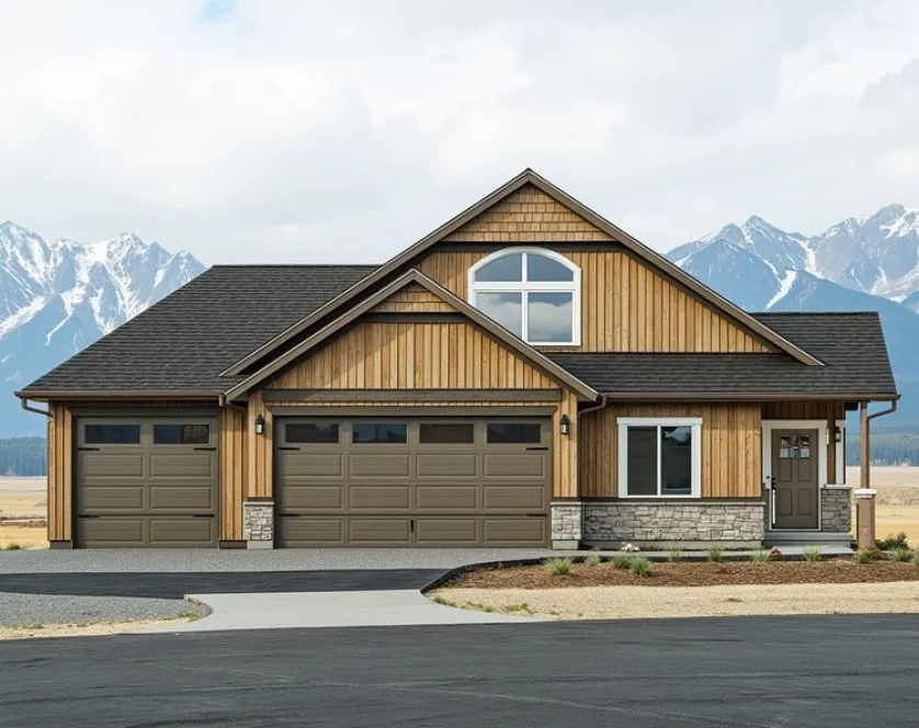 Full Rendering for House Plan #808371