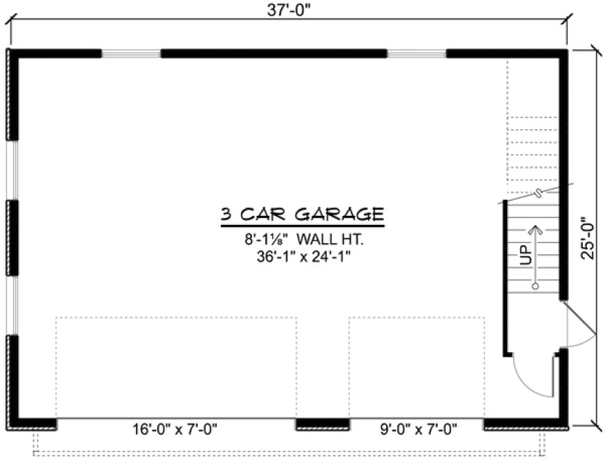 Main Floor Plan for House Plan #755971