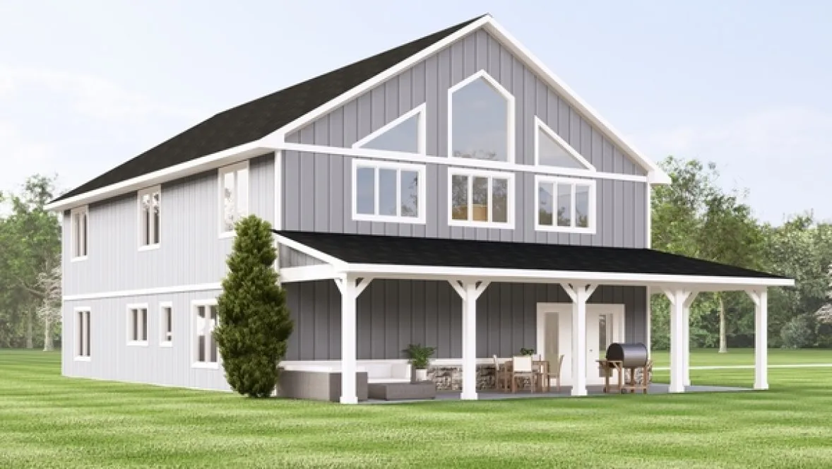 ExteriorPhoto for House Plan #752423