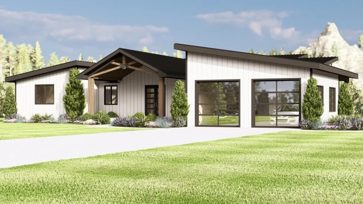 Full Rendering for House Plan #759992